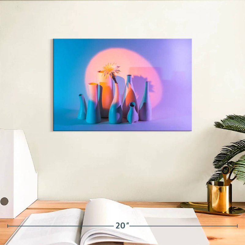Vase Harnek Cactus, H 8 po x l 12 po