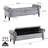 66.9'' Tufted Upholstered Storage Bench-2013630716