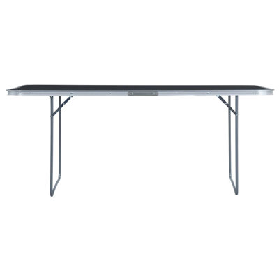 Glenwood Rectangular Fold-in-Half Adjustable Folding Table