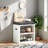 4 Pair Shoe Storage Bench-261620666