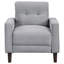 Fauteuil d'appoint rembourré Harvey