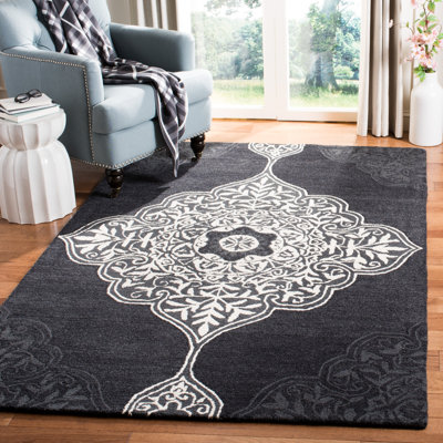 Tapis en laine touffeté à la main Jones Street