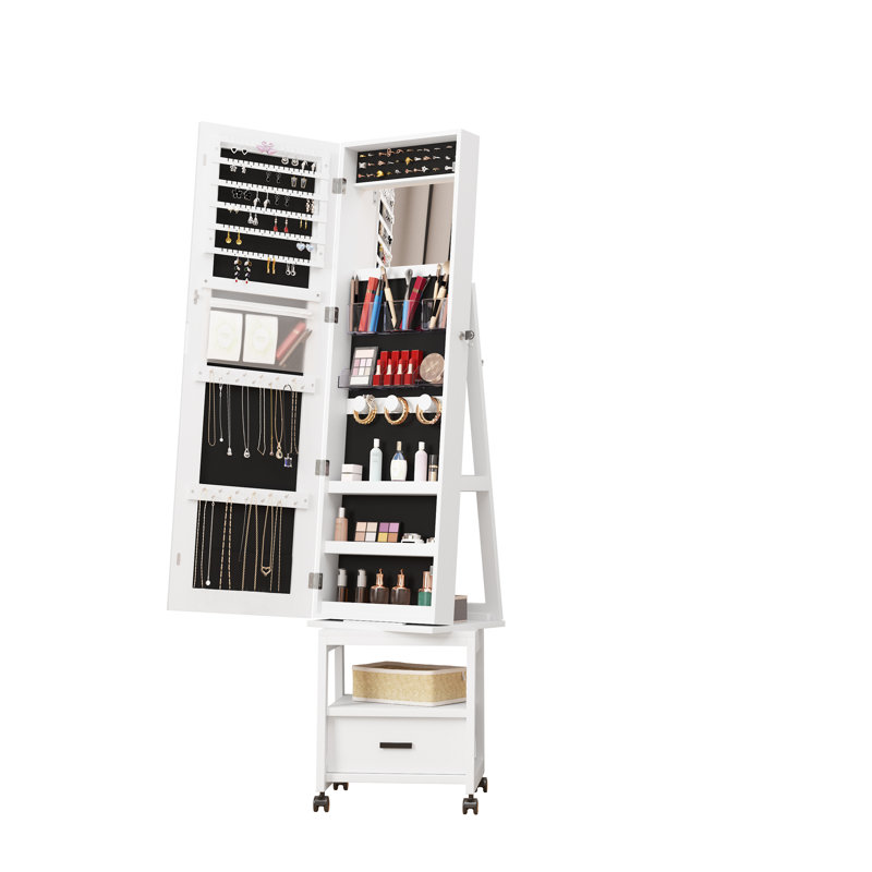 Ogeda Jewellery Armoire with Mirror