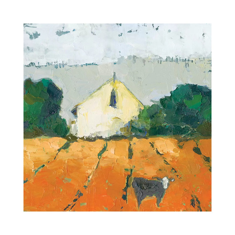 Lengers Barn 1 Piece Wrapped Canvas Painting, 66.04 cm H x 66.04 cm W