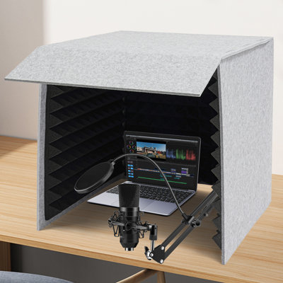 23.6” Desktop Soundproof Cover