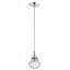 Luminaire suspendu en forme de goutte à 1 lumière avec cristal