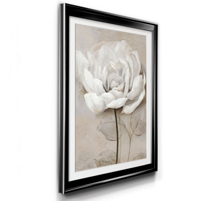 " Soft White III " Painting Print