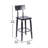Lazro Commercial Grade Rustic Industrial Style Wood Dining Barstool (Set of 4)-1863796273-1775509266