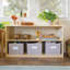 Rangement ouvert à 2 tablettes EdQ Essentials-59131991-59131992