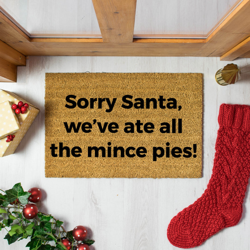 Dariana Non-Slip Christmas Outdoor Doormat