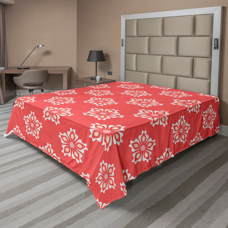 Drap plat Ambesonne, Drap plat pour très grand lit californien