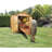 Boathouse 16 ft W x 10 ft D Western Red CedarWood Storage Shed