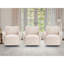 Ensemble de 3 fauteuils d'appoint pivotants 30,5 po de largeur-1079774943
