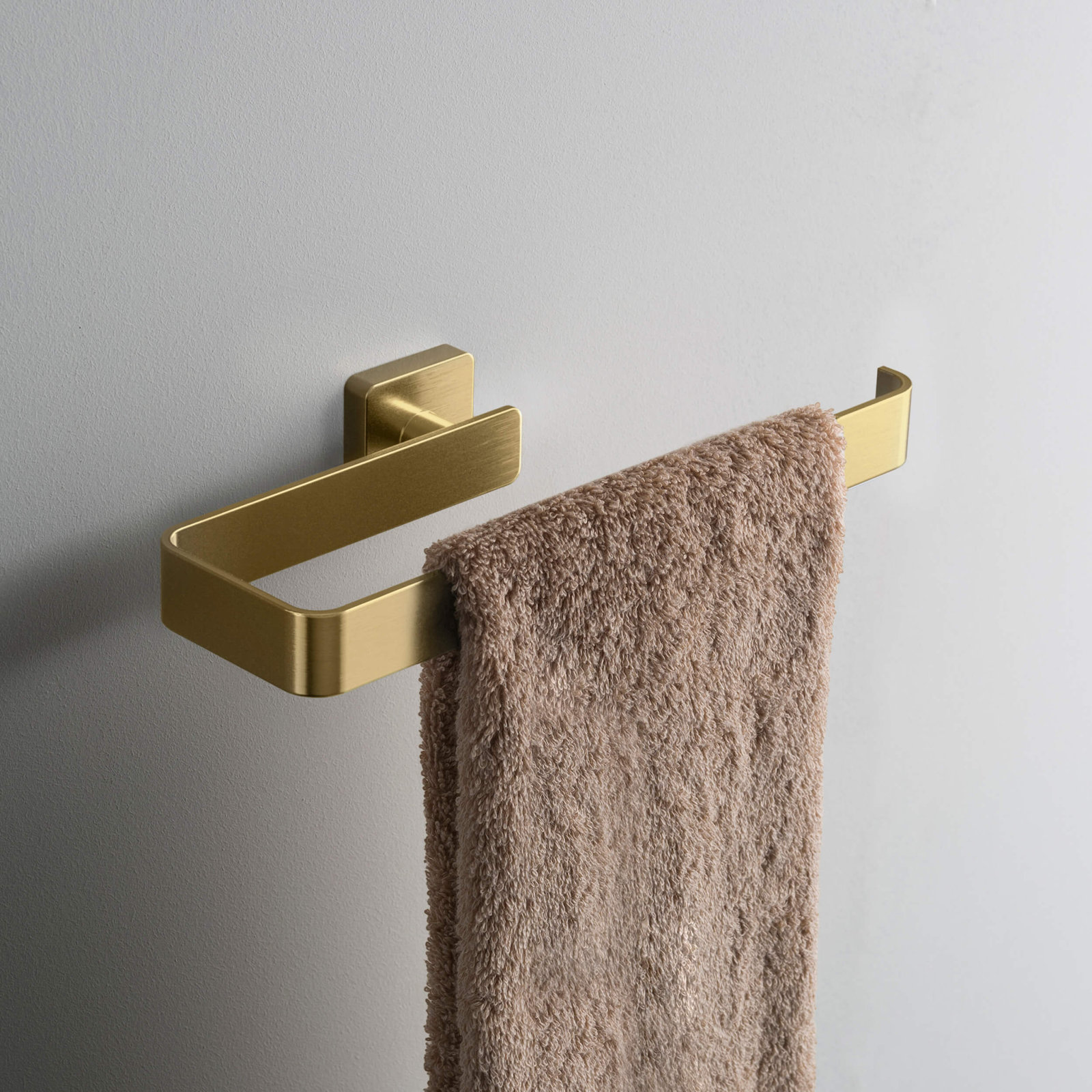 Blaze 9.7'' Towel Bar, Brushed Brass