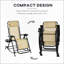 2 chaises berçantes d'extérieur 2 pièces
