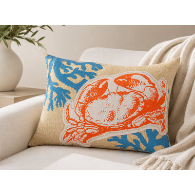 Coussin Coastal Applique