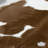 3 × 2 ft Brown & White Calf Hide - 100% Genuine Leather - Natural Luxury Boho-Chic Accent