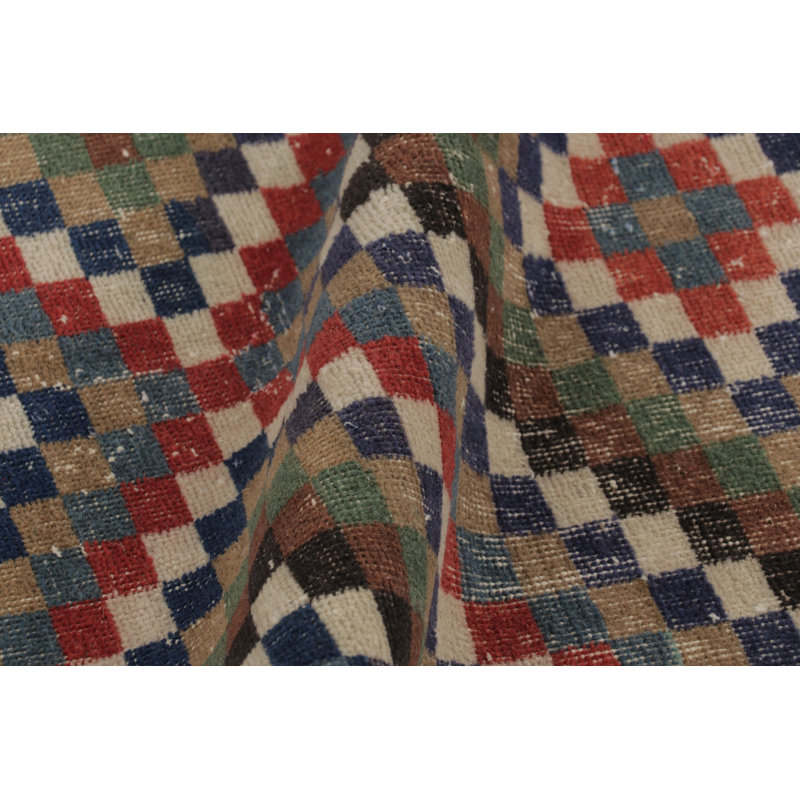 Distressed One-of-a-Kind 3'6X5'7 Area Rug