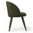 Modern 35" Round Faux Marble Dining Set with 4 Upholstered（Arm） Chairs-646060314