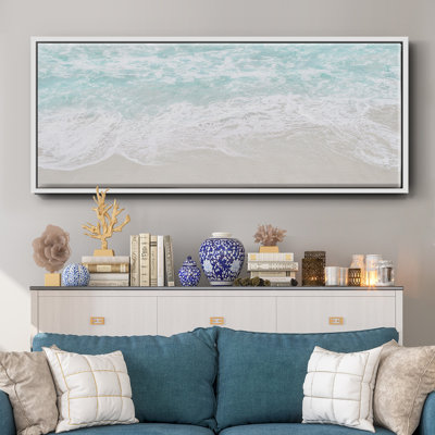 Bord de mer - toile encadrée