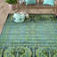Tapis turquoise / noir Aneko-22169740