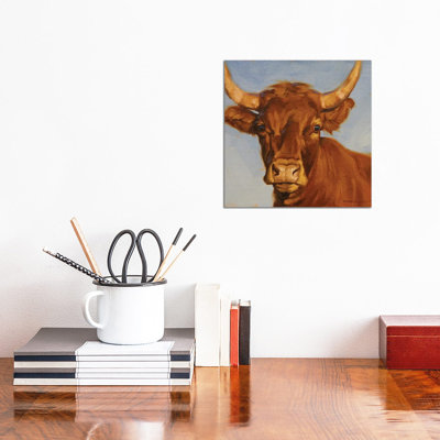 Bali Brown by Michelle Grant - Wrapped Canvas Painting