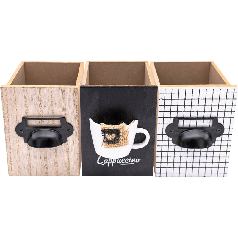 Aayden Manufactured Wood Wall Organizer with Key Organizer