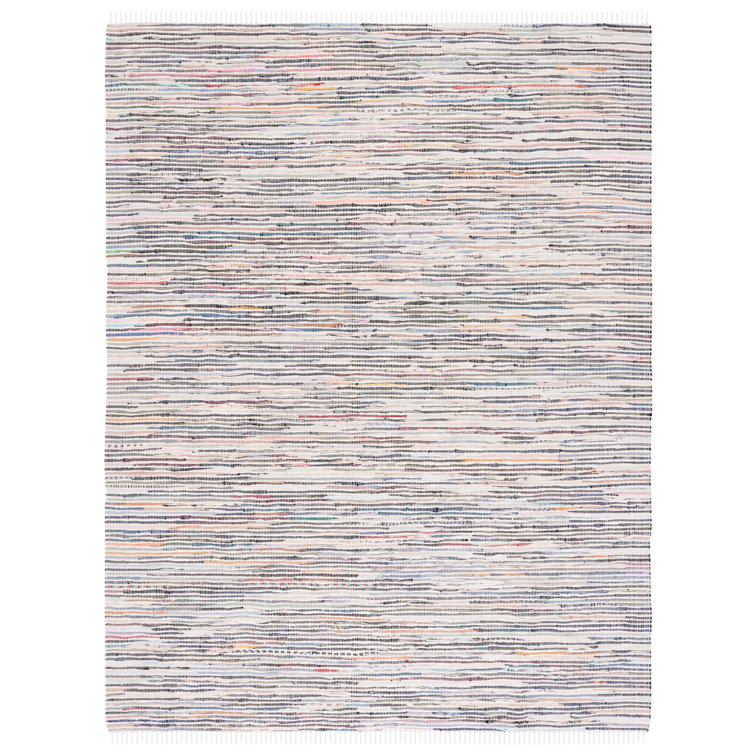 Conner Rug Hand Woven Cotton Striped Rug