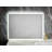 Bathroom Mirror with Led Lights, Anti-Fog, Wall Mounted, Dimmable, Horizontal/Vertical-1928911517