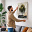 Weeping Willow Japandi - Wrapped Canvas-1610654720-1610654779