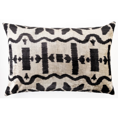 Silk Lumbar Rectangular Pillow Cover & Insert