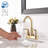 Centerset 2-Handle Bathroom Sink Faucet With Drain Assembly-110240598
