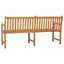 Orkin Solid Wood Teak Outdoor Bench-1145142290