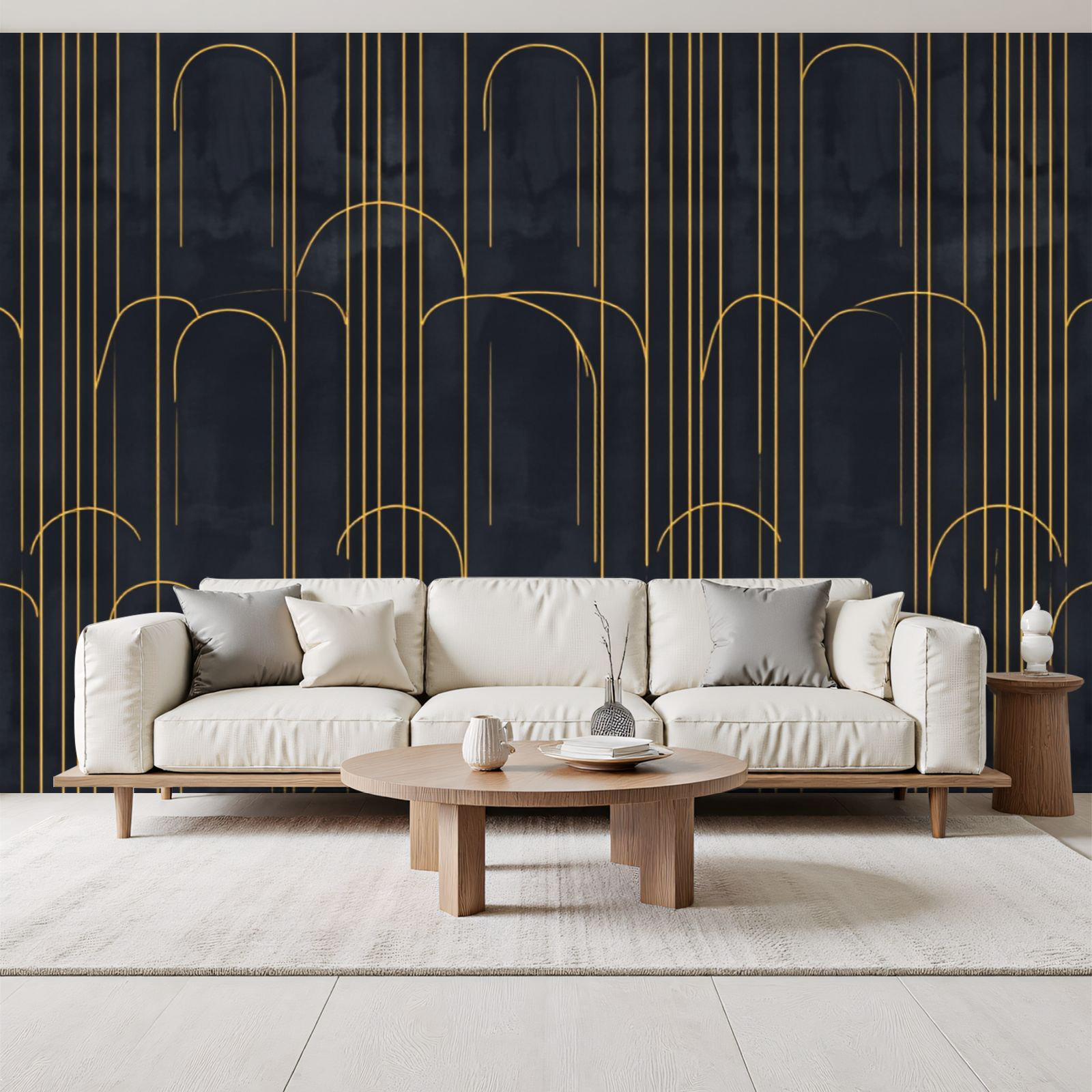 Red Barrel Studio® Modern Peel and Stick Wallpaper Abstract Geometric ...