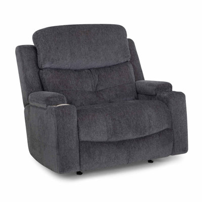 Fauteuil et demi-fauteuil inclinable électrique, bras de rangement doubles, porte-gobelet, chargeur à fente et USB
