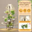 Support pour plante d'intérieur avec culture de lumière - 72 po de hauteur pour plante d'intérieur