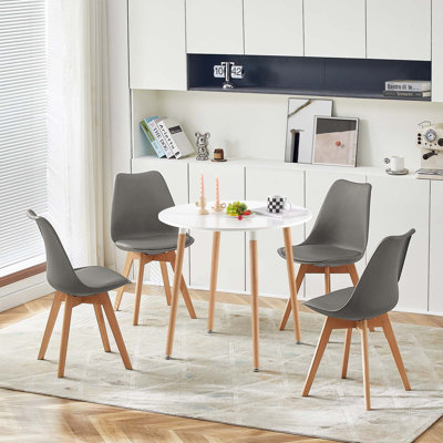 Kentae 4 - Person Four Leg Dining Set