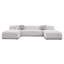 Canapé modulaire avec repose-pieds-1457495535