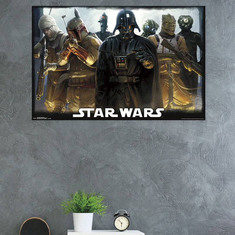 « star guerres »-impression sur papier hunters