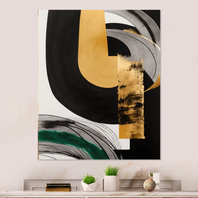 Modern Green Art Deco II " Modern Green Art Deco II "