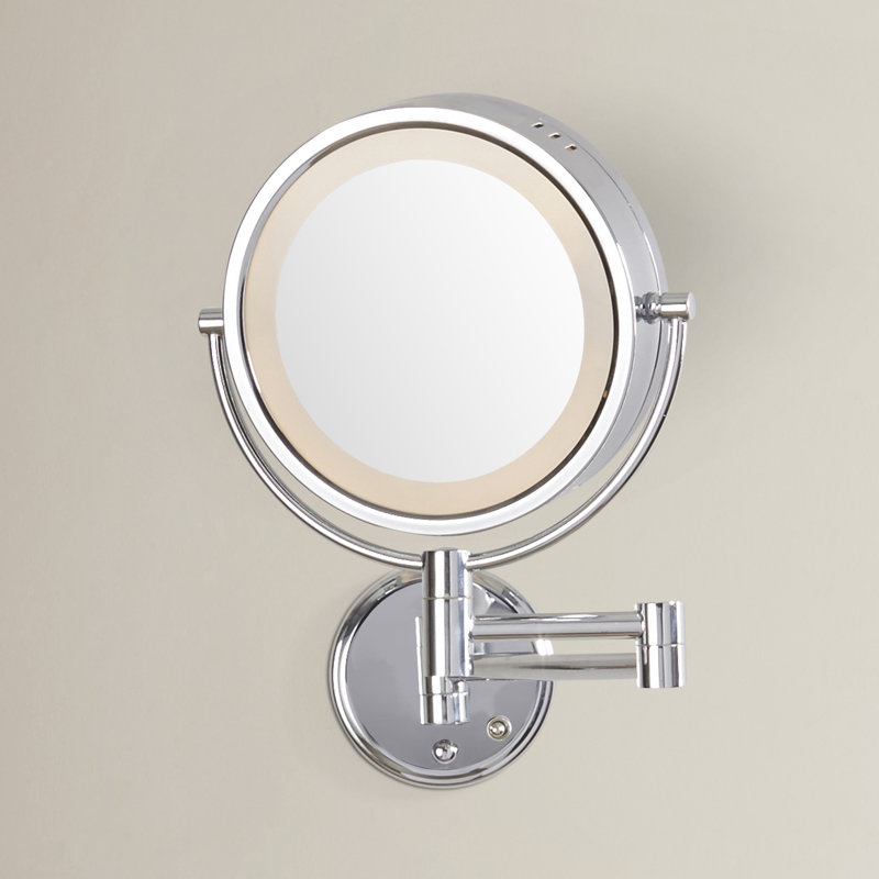 Miroir de maquillage mural lumineux 8,5 "Akaysia, Poli