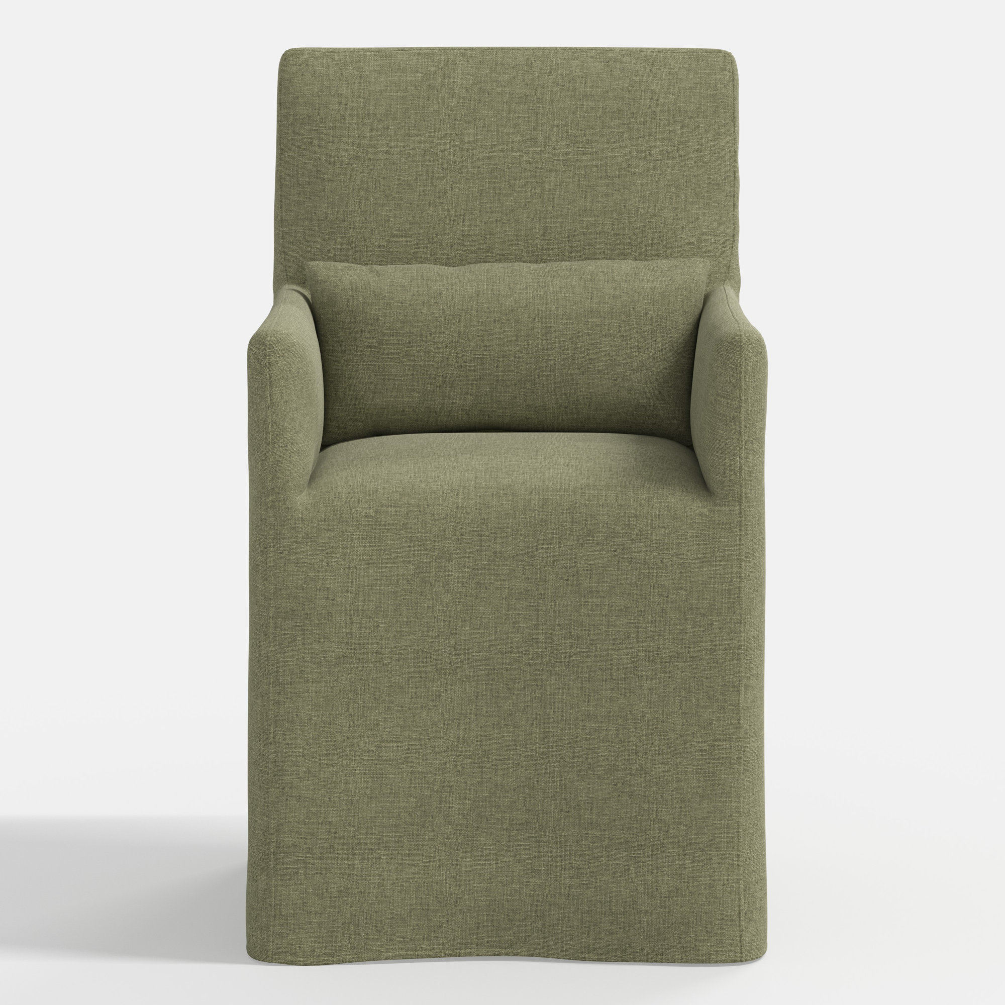 Stoffer Home x Cloth and Co. Lindy Dining Chair, Zuma Laurel Textured Linen