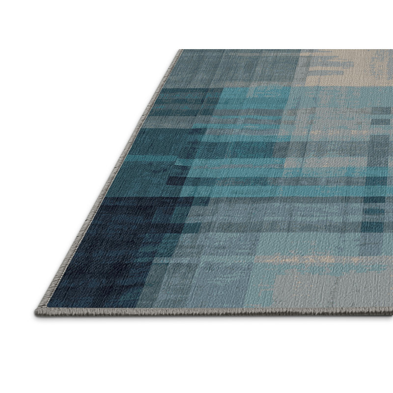 Tapis gris lavable à la machine, Tapis de couloir 2 pi x 4 pi