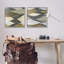 "Cadre photo contemporain à vagues superposées" par Alonzo Saunders, 2 pièces sur toile-713405215-713672729