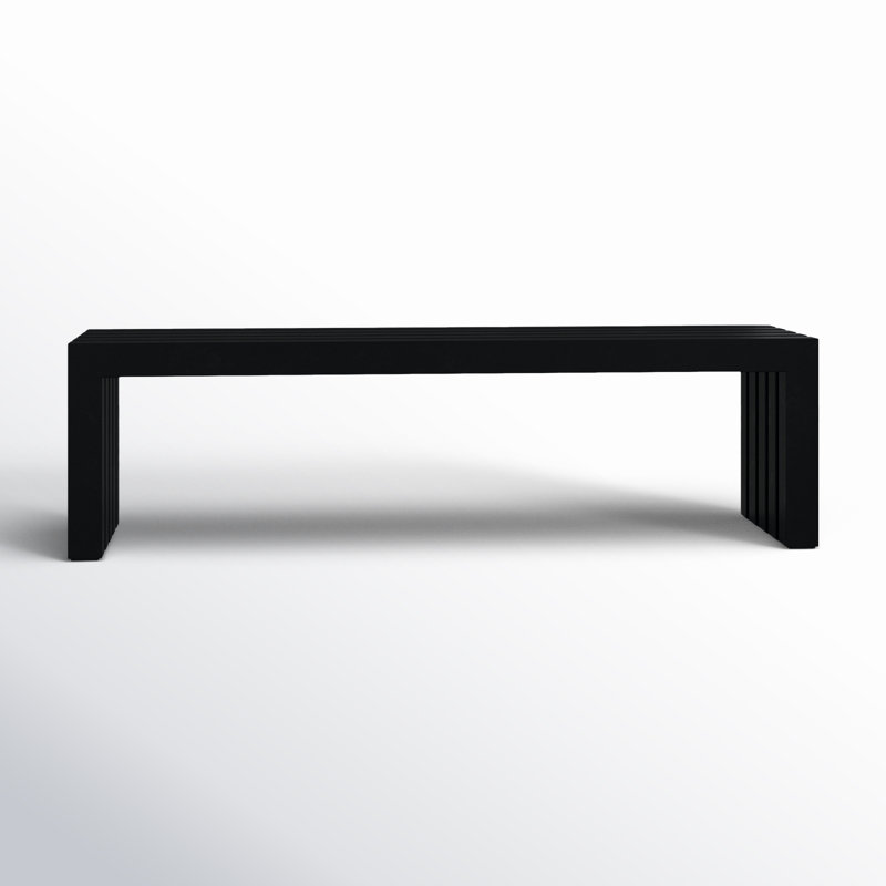 Lexter Metal Bench, Black