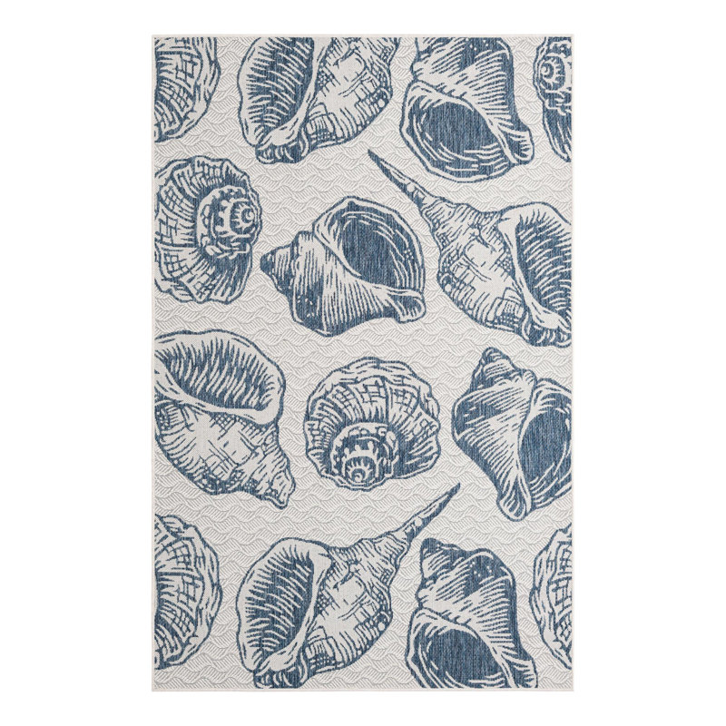 Angelys Indoor/Outdoor Area Rug, Rectangle 5'3" x 8'