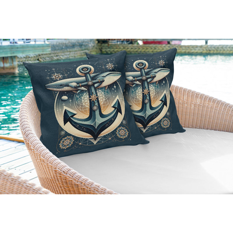 Ensemble de 2 housses de coussin Ambesonne, Rectangle, H 16 po x l 26 po