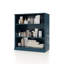 Armoire de salle de bain 100% bois massif avec tablettes réglables-2073256838-2073256843