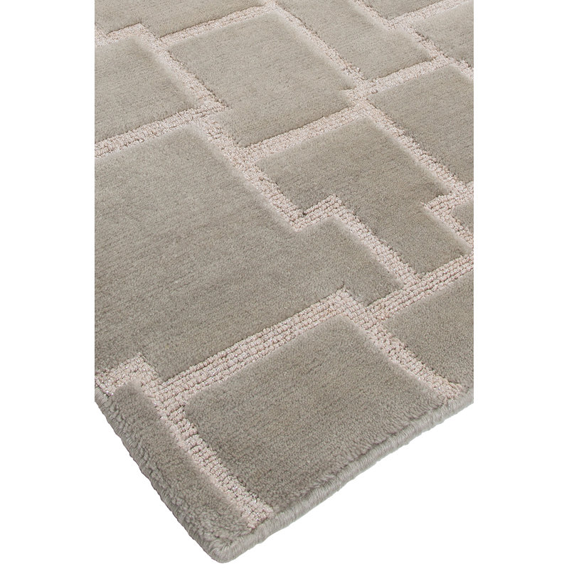 Tapis noué à la main Ritz Pistachio, Rectangle 8 pi x 10 pi