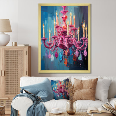 Lustre rose Pop Art Glamour - lustre